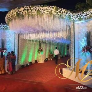 wedding entrance, wedding planner, wedding decoration, flowers, event management, lights
